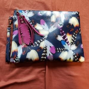Feather Clutch